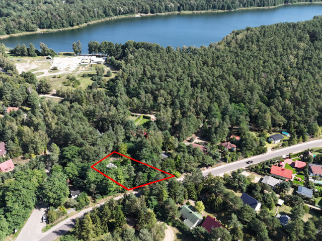 Działka 1250m² przy Jeziorze Skrzyneckim- Skrzynki